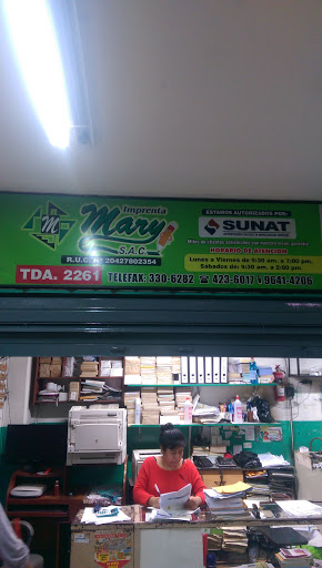 Imprenta Mary