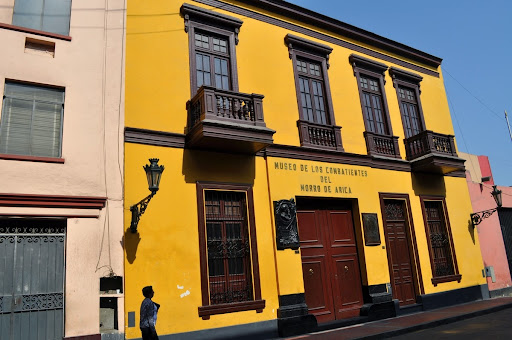 Museo de los CombatienPlaza de Armases del Morro de Arica - Casa de Francisco Bolognesi
